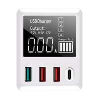 4-port travel wall charger