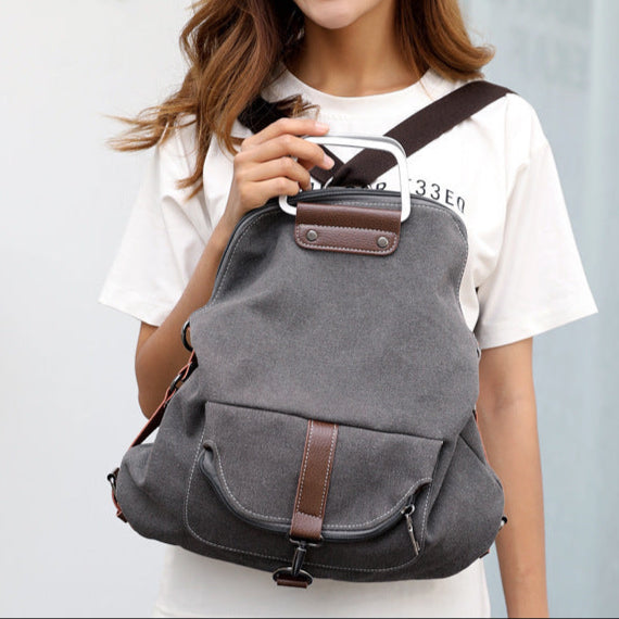 Retro Canvas Backpack