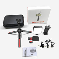 Phone Vlogging Tripod+Lights Kit
