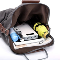 Retro Canvas Backpack