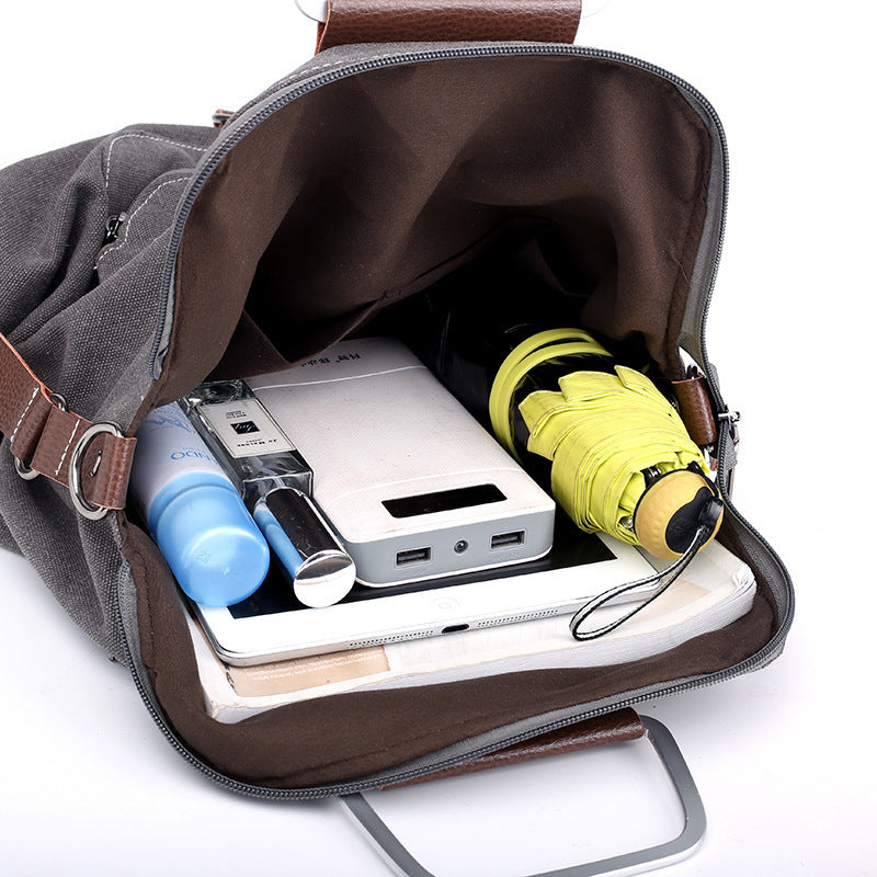 Retro Canvas Backpack