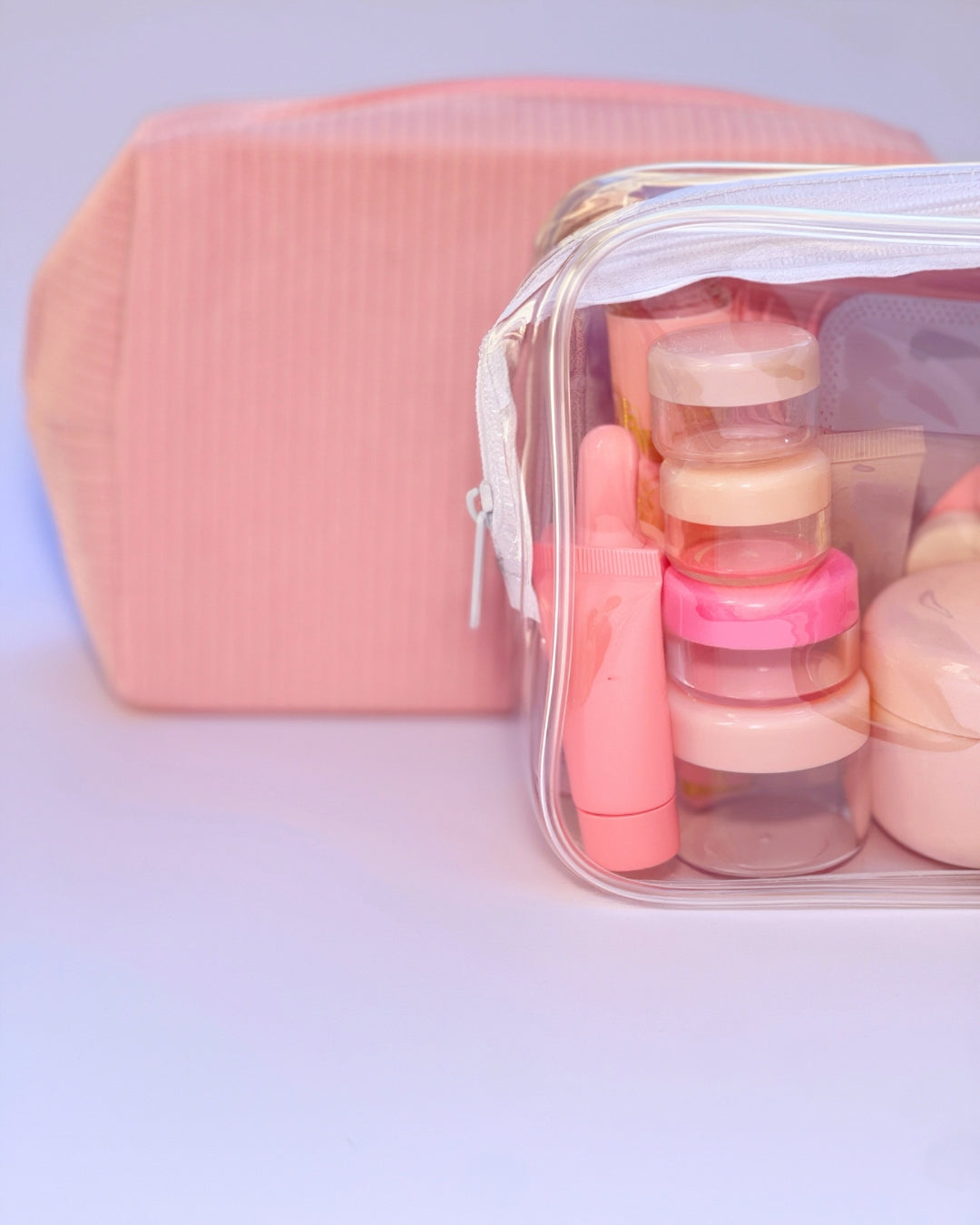LOLA Essentials Refillable Travel Kit - Pink