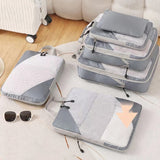 6 Piece Set - Compression Packing Cubes