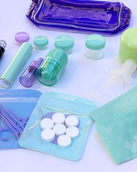 LOLA Essentials Refillable Travel Kit - Purple