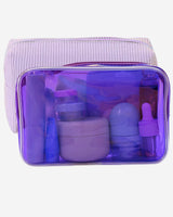LOLA Essentials Refillable Travel Kit - Purple