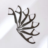 BASICS 7-Pack Travel Floss Toothpicks