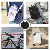 Examples of how to use the bluetooth GPS tracker for apple devices to track a bag, bike, backpack or keys