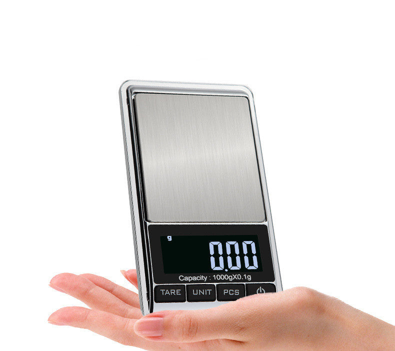 Mini Pocket Scale delivers accuracy you can count on. Its sleek stainless steel surface and compact design make it perfect for travel, kitchens, labs, and everyday use.