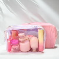 LOLA Essentials Refillable Travel Kit - Pink